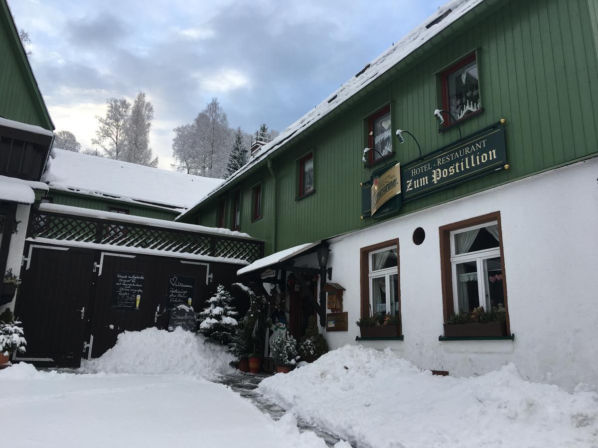 Fruehstuecks Pension Zum Postillion Klingenthal Exteriér fotografie